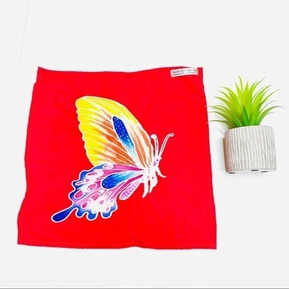 GOOD Karma Flags Butterfly Prayer Flag